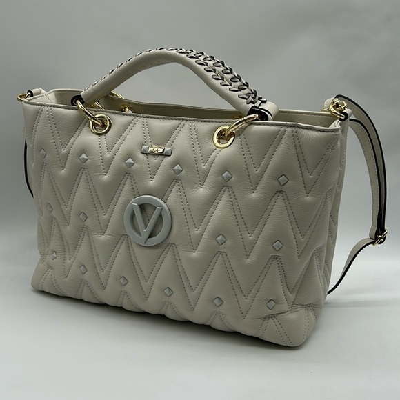 1712- Valentino By Mario Valentino Genuine Italian Leather used - Picture 2 of 12